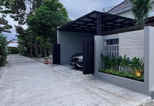 Rumah Baru Industrial Modern Full Furnished di Purwomartani