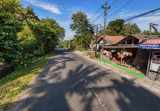 Tanah pekarangan strategis di pinggir jalan utama Jl. Sedayu – Pandak