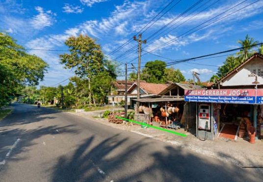 Tanah pekarangan strategis di pinggir jalan utama Jl. Sedayu – Pandak