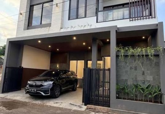 Rumah Baru Modern 2 Lantai Kontemporer Premium di Area Perumahan Jalan Kaliurang KM 6
