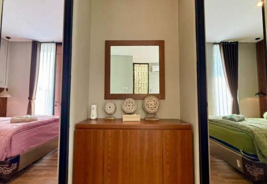 Rumah 2 Lantai Kontemporer Full Furnished di Maguwoharjo dekat Kampus Respati
