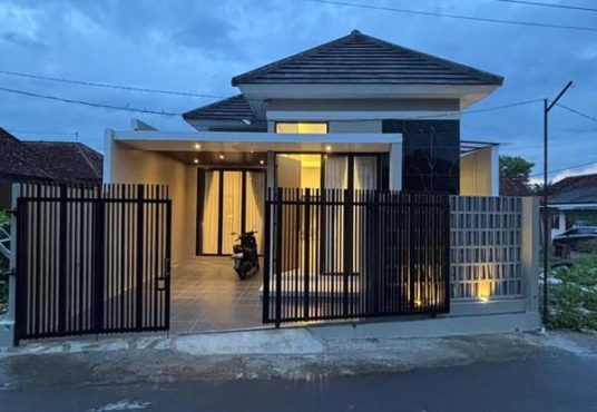 Rumah baru limasan modern estetik di Sidokerto Purwomartani Kalasan