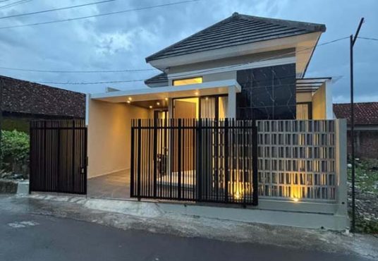 Rumah baru limasan modern estetik di Sidokerto Purwomartani Kalasan