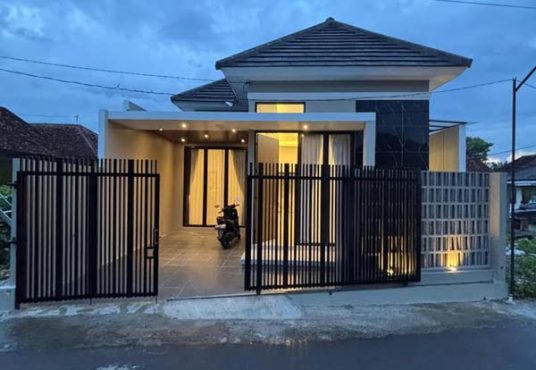 Rumah baru limasan modern estetik di Sidokerto Purwomartani Kalasan