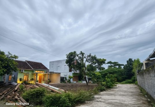 Tanah SHM pekarangan Strategis Jl. Kaliurang km 9 dekat Perumahan Pesona Merapi