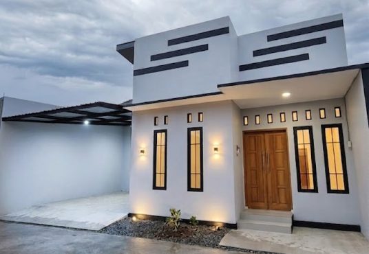 Rumah baru minimalis modern siap huni di Perumahan Citra Wedomartani