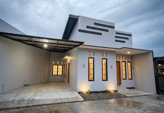 Rumah baru minimalis modern siap huni di Perumahan Citra Wedomartani