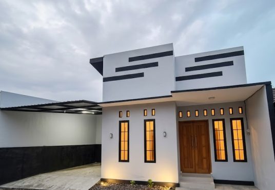 Rumah baru minimalis modern siap huni di Perumahan Citra Wedomartani