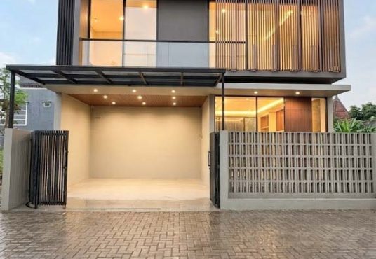 Rumah 2 lantai Modern Full Furnished dekat Candi Sambisari Purwomartani