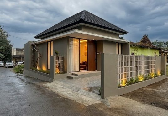 Rumah Cantik Estetik Modern Full Furnished Utara Pasar Godean