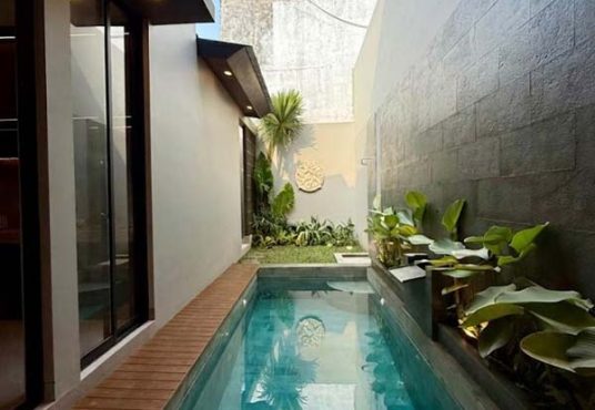 Rumah Kontemporer Modern 2 Lantai Full Furnished Private Pool Di Jalan Kaliurang Km 10