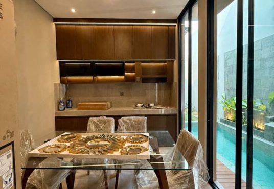 Rumah Kontemporer Modern 2 Lantai Full Furnished Private Pool Di Jalan Kaliurang Km 10