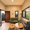 Rumah Desain Modern dan Estetik 2 Lantai Mezanin dekat Budi Mulia Tajem