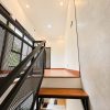 Rumah Desain Modern dan Estetik 2 Lantai Mezanin dekat Budi Mulia Tajem