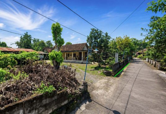 Tanah Pekarangan di Seyegan Strategis Tepi Aspal Cocok untuk Hunian