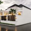Rumah Mewah American Classic Konsep Villa Dengan Private Pool Furnished Utara Jogja Bay