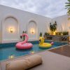 Rumah Mewah American Classic Konsep Villa Dengan Private Pool Furnished Utara Jogja Bay