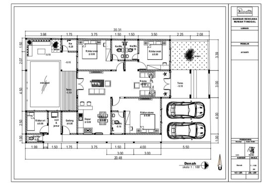 Rumah Mewah American Classic Konsep Villa Dengan Private Pool Furnished Utara Jogja Bay