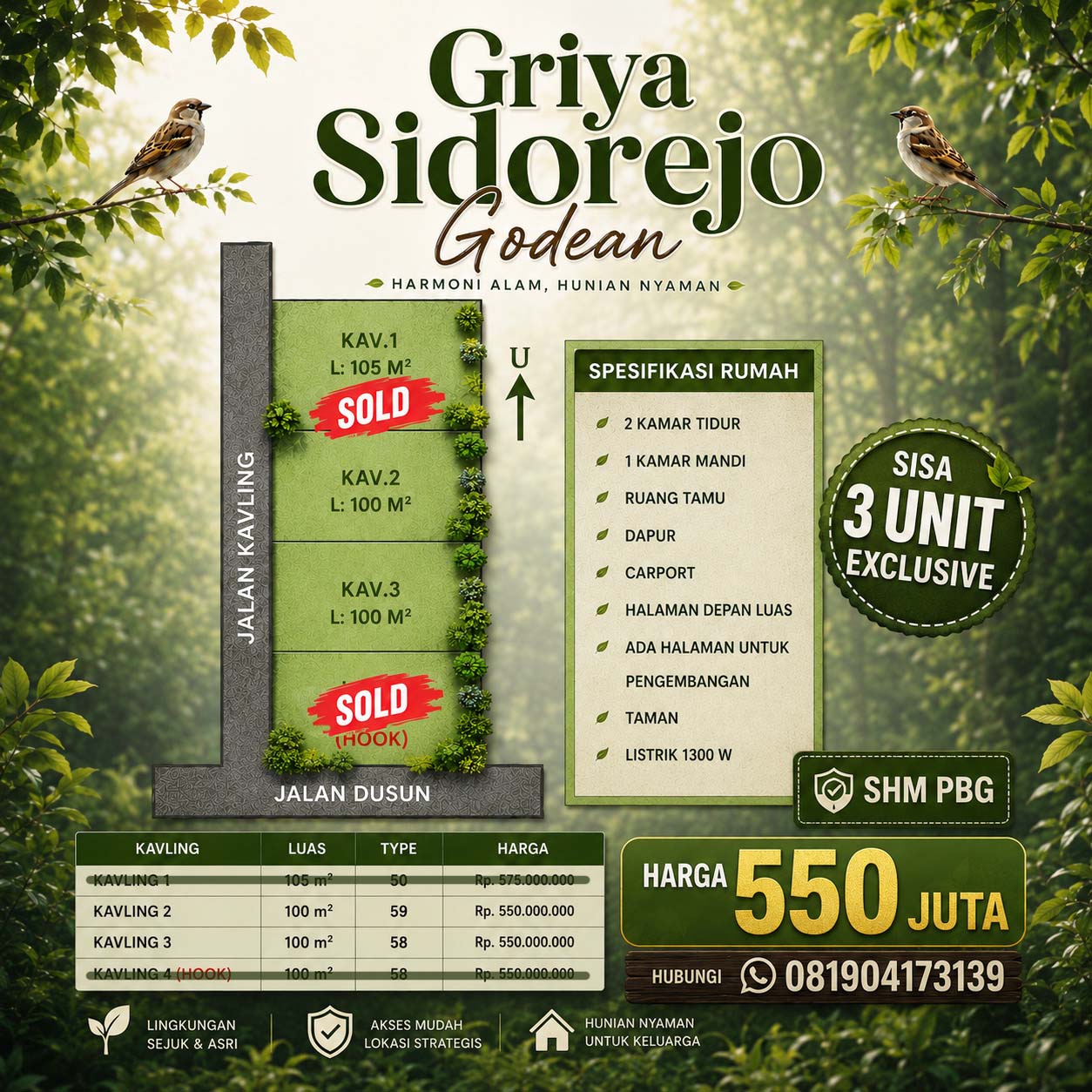 Griya Sidorejo Godean