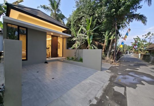 Rumah Modern Limasan Full Furnished di Margomulyo Seyegan
