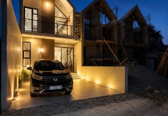 Rumah Cantik Scandinavian Modern 3 Unit Full Furnished Dekat Sd Model
