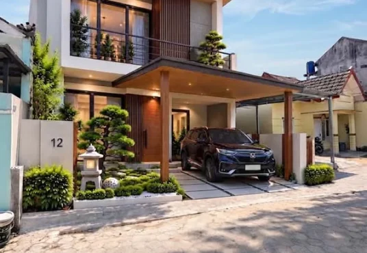 Rumah Baru 2 Lt Kontemporer Modern Dalam Perumahan Di Sendangtirto Berbah Sleman Dekat Jogja TV