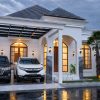 Rumah Mewah American Classic Konsep Villa Dengan Private Pool Furnished Utara Jogja Bay