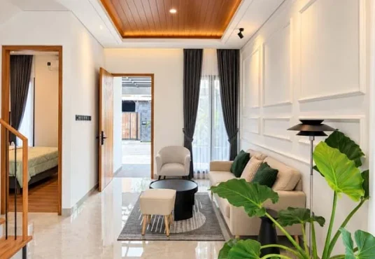 Rumah Modern Kontemporer 2 Lantai + Kolam Renang Lingkungan Premium dekat Hotel Hyatt