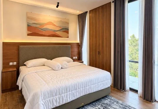 Rumah Mewah 2 Lantai Kontemporer Modern Full Furnished di Wedomartani Ngemplak Sleman