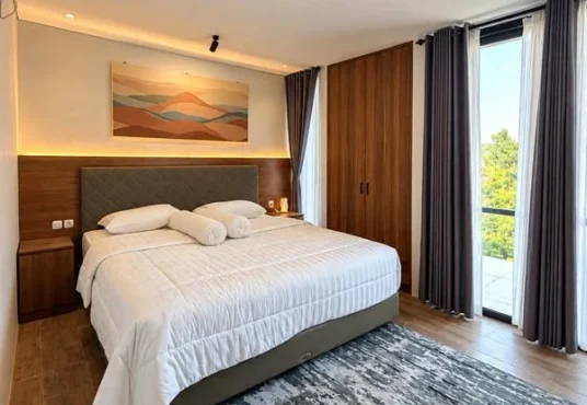 Rumah Mewah 2 Lantai Kontemporer Modern Full Furnished di Wedomartani Ngemplak Sleman