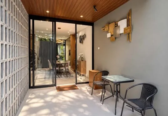 Rumah Mewah 2 Lantai Kontemporer Modern Full Furnished di Wedomartani Ngemplak Sleman