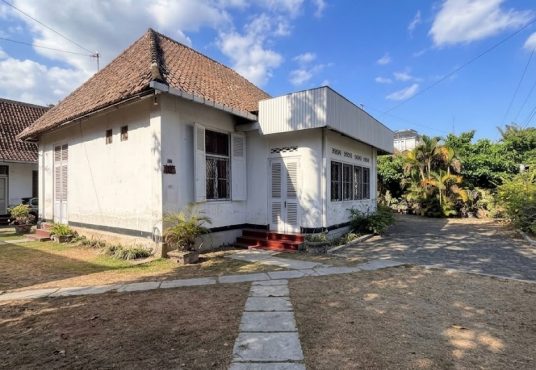 Dijual Tanah Luas dan Bangunan Kolonial di Kotabaru Yogyakarta