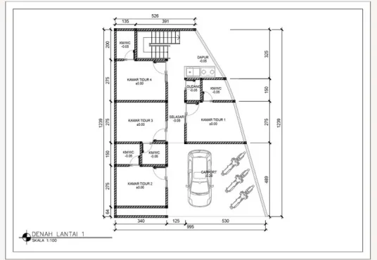 KOST EXCLUSIVE 12 KAMAR DI JALAN KALIURANG KM 11 DEKAT UII