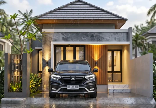 Rumah Cantik Modern Limasan Kontemporer di Margoagung Sayegan Sleman