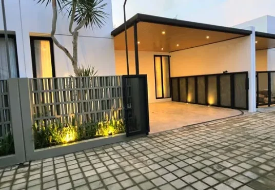 Rumah Cantik Estetik Furnished Dekat Pasar Gentan Jakal km 9,5