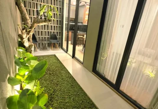 Rumah Cantik Estetik Furnished Dekat Pasar Gentan Jakal km 9,5