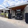 Rumah Baru Tropis Modern Jakal km 13 Dekat Kampus UII