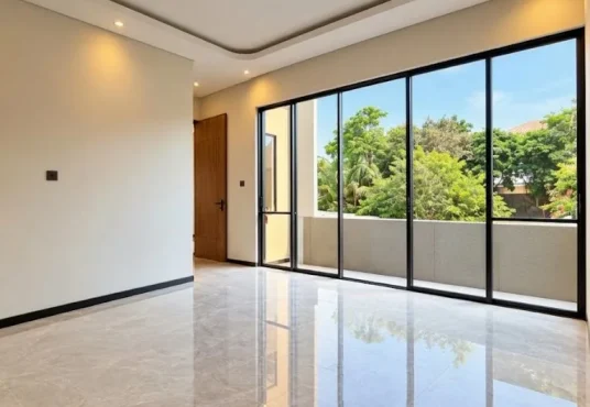 Rumah 2 Lantai Modern Kontemporer Kolam Renang di Kadirojo Purwomartani