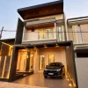 Rumah Mewah 2 Lantai Tropis Kontemporer Modern Di Purwomartani Sleman