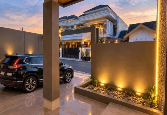 Rumah Mewah 2 Lantai Tropis Kontemporer Modern Di Purwomartani Sleman