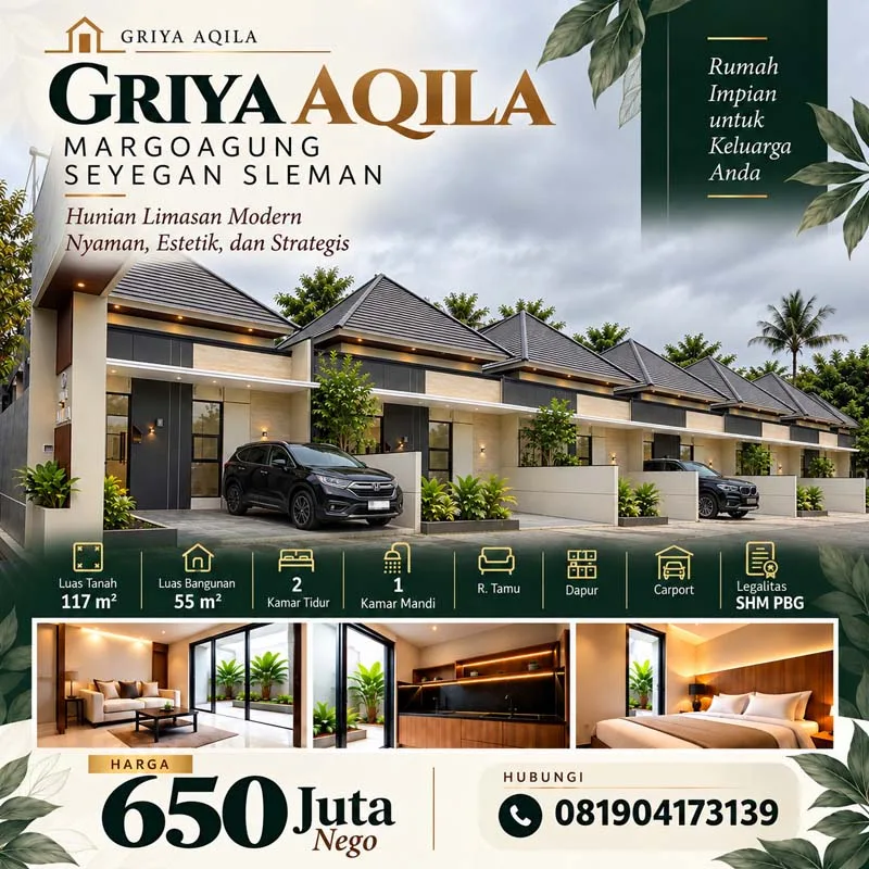 Griya Aqila Margoagung Seyegan