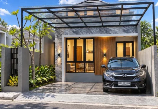 Rumah Cantik Modern Limasan Kontemporer di Margoagung Seyegan Sleman
