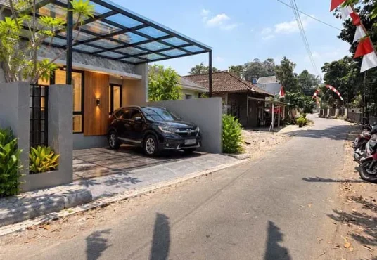 Rumah Cantik Modern Limasan Kontemporer di Margoagung Seyegan Sleman