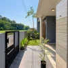 Rumah Fresh Siap Huni view sawah pinggir jalan aspal di Piyungan