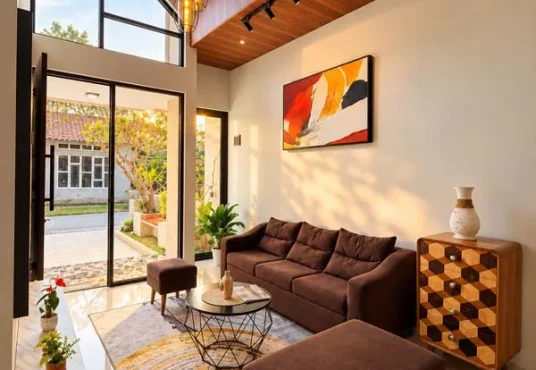 Rumah Cantik Scandinavian Full Furnished utara Kampus UPN