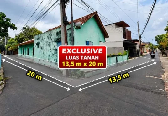 Jual Tanah Hook SHM di Jalan Kaliurang KM 7 Condongcatur Sleman